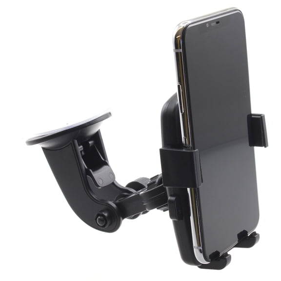 Car Mount for Samsung Galaxy Z Flip 3 5G/Z Flip4/Flip5/Flip6 - Windshield Holder Glass Cradle Rotating Dock Suction