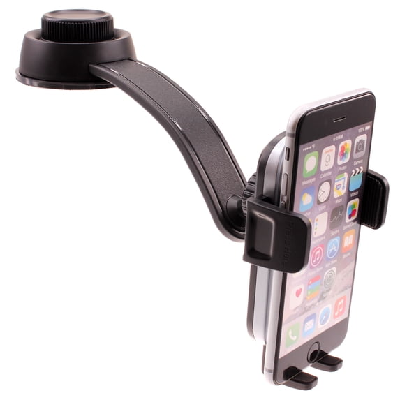 Car Mount for Samsung Galaxy Z Flip7/Z Flip7 FE - Dash Phone Holder Cradle Bendable Adjustable Aluminum Arm Swivel Dock Strong Grip