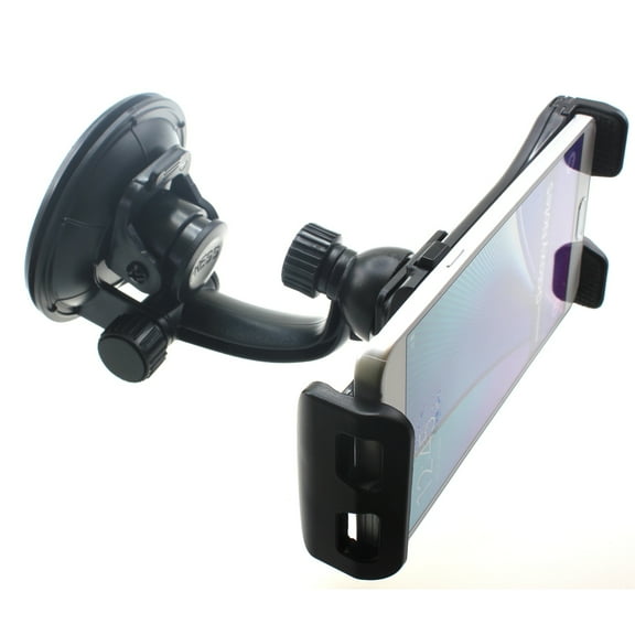 Car Mount for T-Mobile REVVL Tab - Dash Windshield Holder Strong Grip Cradle Swivel for T-Mobile REVVL Tab
