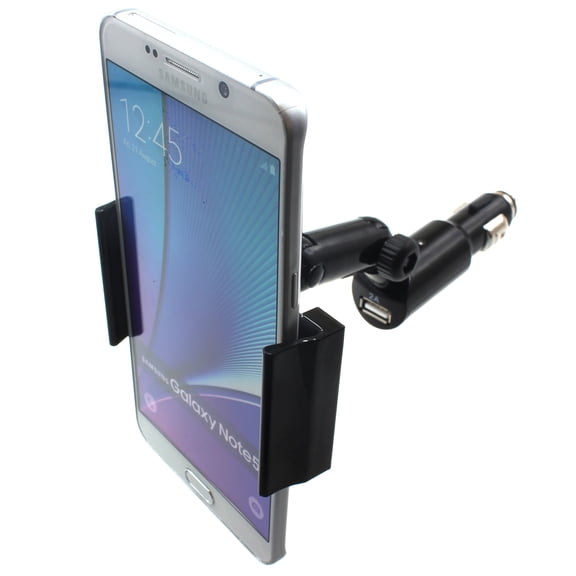 Car Mount for TCL 60/SE NxtPaper/XE NXTPAPER 5G - Charger Holder DC Socket USB Port Cradle Swivel Plug-in