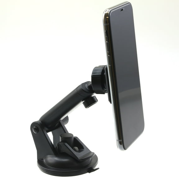 Car Mount for iPhone 14/Pro/Max/Plus - Magnetic Holder Dash Windshield Telescopic Strong Grip