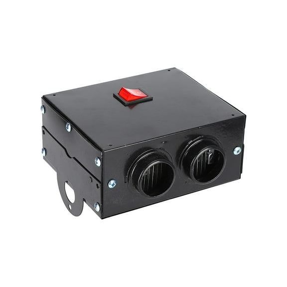 Car Mounted 12V 24V Portable Auto Heater with Twin Drought System for Fast Cabin Heating Defrosting and Demisting in Winter Vehicles