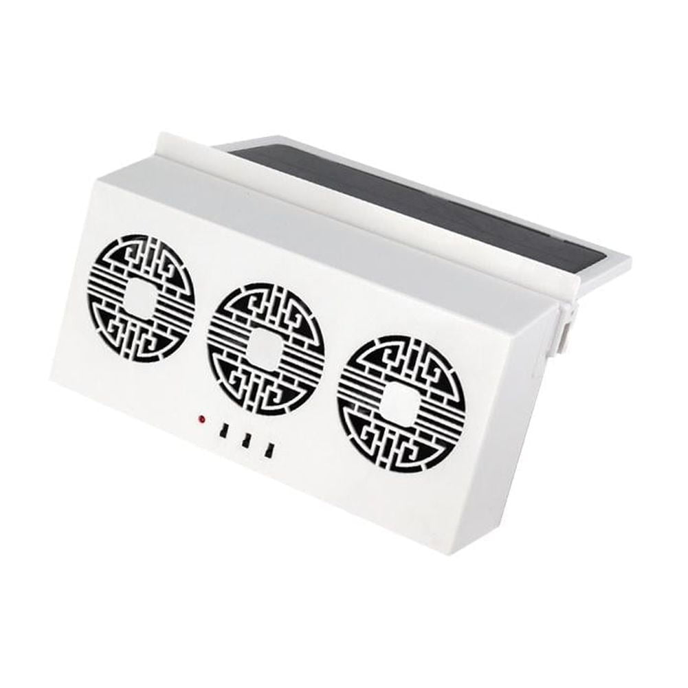 Car Mounted Exhaust Fan, Odor Cooling and Ventilation Electric Fan W6I4