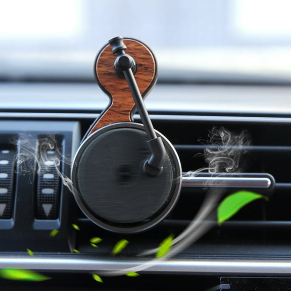Car Mounted Fresheners Vent Clips Record Player Car Fresheners Musical Note Freshener Car Accessories Gift Car Ornament Retro Phonograph Perfume Aromatherapy