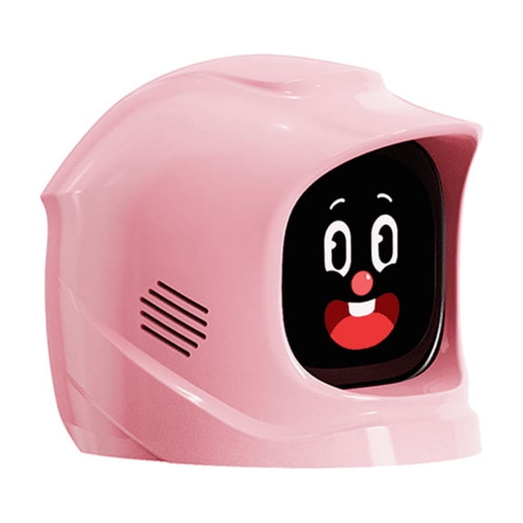 Car-Mounted Intelligent Electronic Pet Companion with 60+ Expressions, Smart Interactive Dashboard Buddy, Expressive Animated LED Display & Motion Sensor, Car Dash Robot - Pink