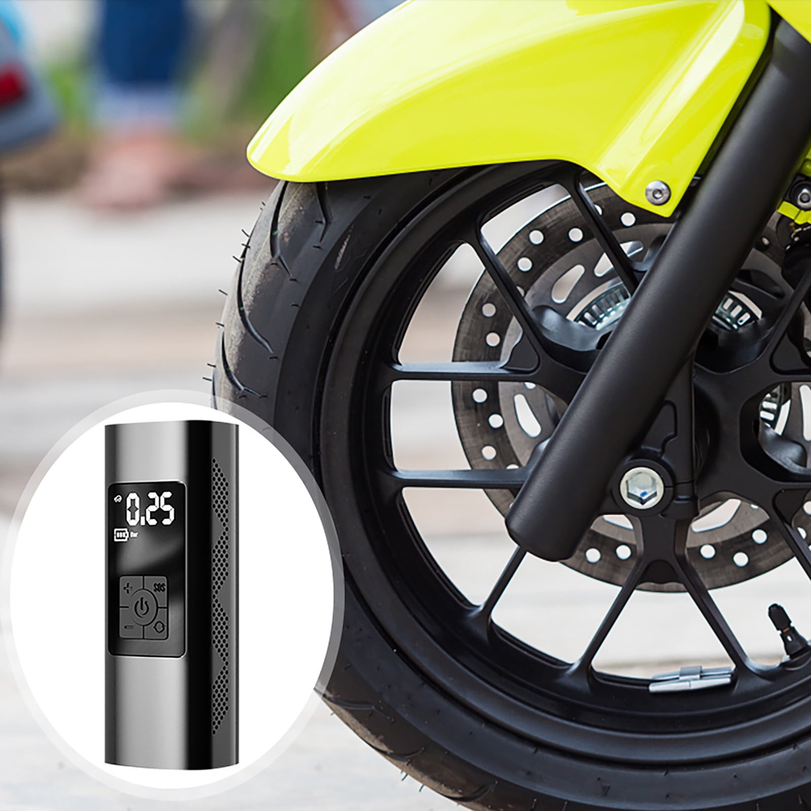 Car Mounted Portable Inflation High Power Tire Inflation With Multiple