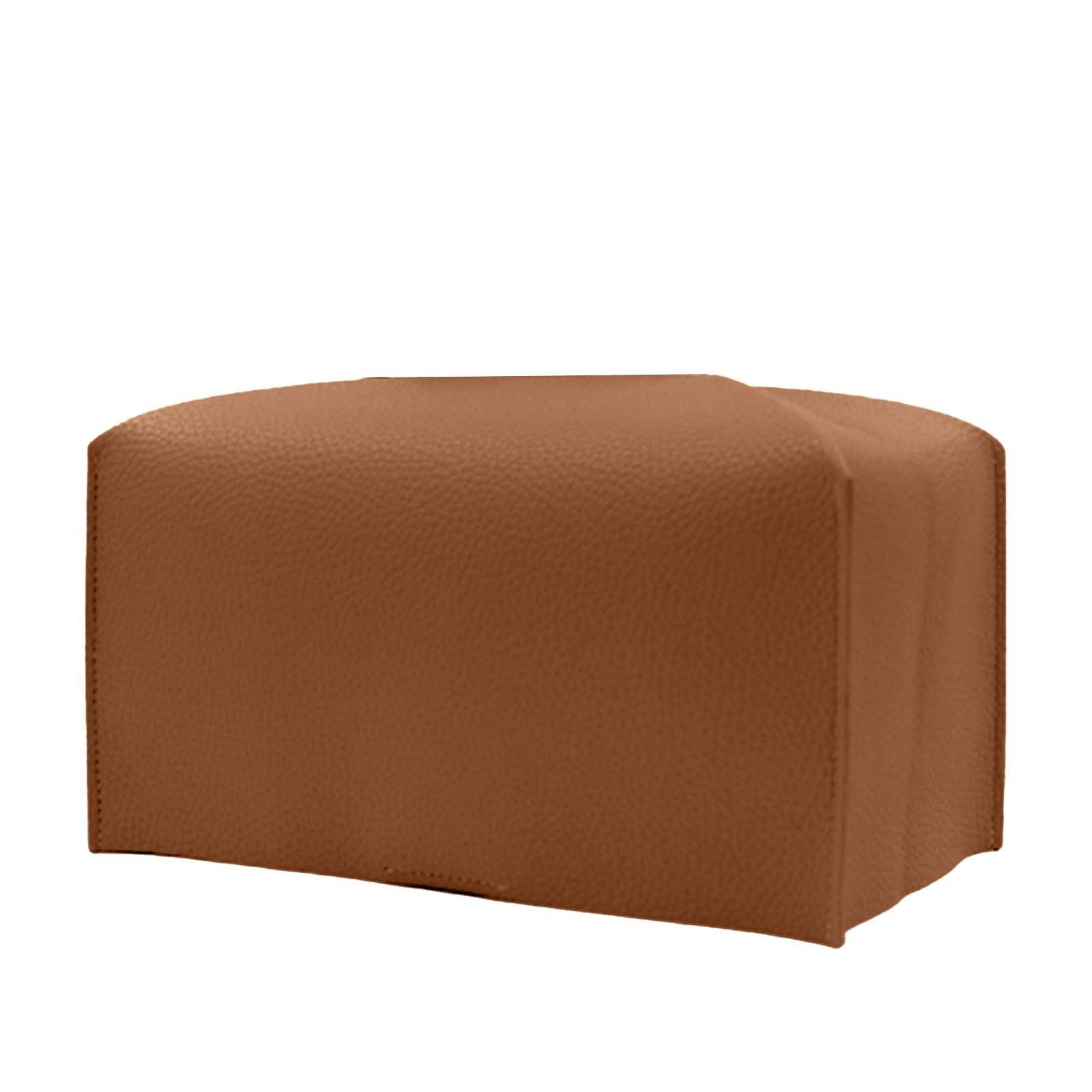 Car Mounted Tissue Box Large Leather Tissue Box Living Room Bathroom