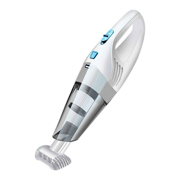 Car Mounted Vacuum Cleaner, Wireless Charging Handheld Vacuum, High-Power Suction, Mini Size for Car and Home Use, Easy to Clean with Multiple Attachments