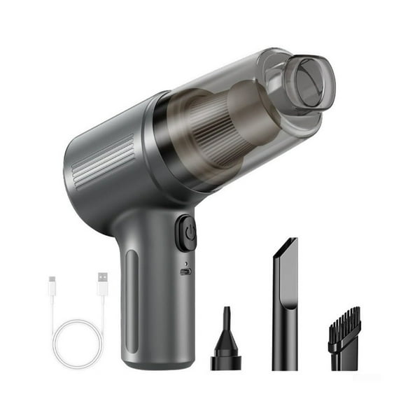 Car Mounted Wireless Vacuum Cleaner With Powerful Suction And Blowing, Compact And Portable Handheld Design For Efficient Car Interior Cleaning