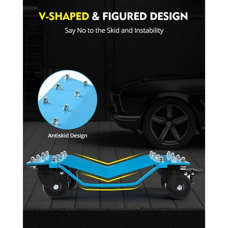 Car Moving Dolly | 2000 lbs Capacity | 4 Swivel Casters | Anti-Slip Design