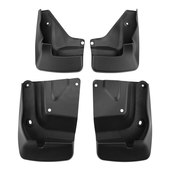 Car Mud Flaps 4PCS For Toyota HIACE 2012-2018, No Drill Splash Guard For Front Rear Wheel Exterior Accessories-black