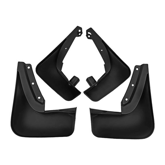 Car Mudguards For FORD Explorer 2020-2022, 4Pcs Front & Rear Mud Flaps Splash Guards, Fender Flares For All-Weather Protection-black