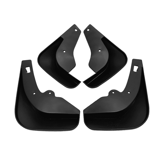 Car Mudguards For FORD FOCUS 2006-2011, 4Pcs Front & Rear Mud Flaps Splash Guards, Fender Flares For All-Weather Protection-black