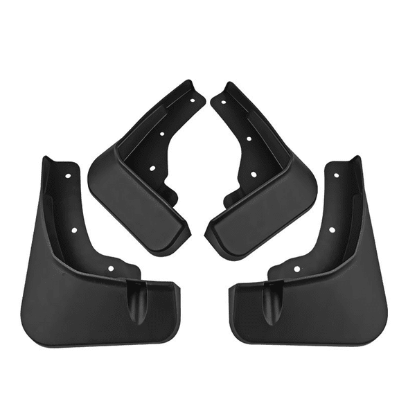 Car Mudguards For Mitsubishi Outlander 2023, 4Pcs Front & Rear Mud Flaps Splash Guards, Fender Flares For All-Weather Protection-black