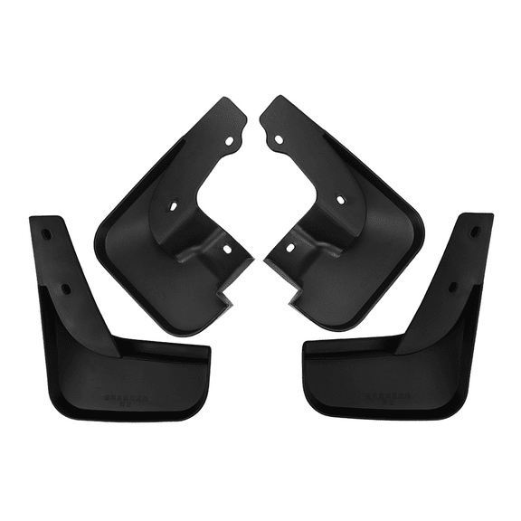 Car Mudguards For Suzuki Jimny 2005-2018, 4Pcs Front & Rear Mud Flaps Splash Guards, Fender Flares For All-Weather Protection-black
