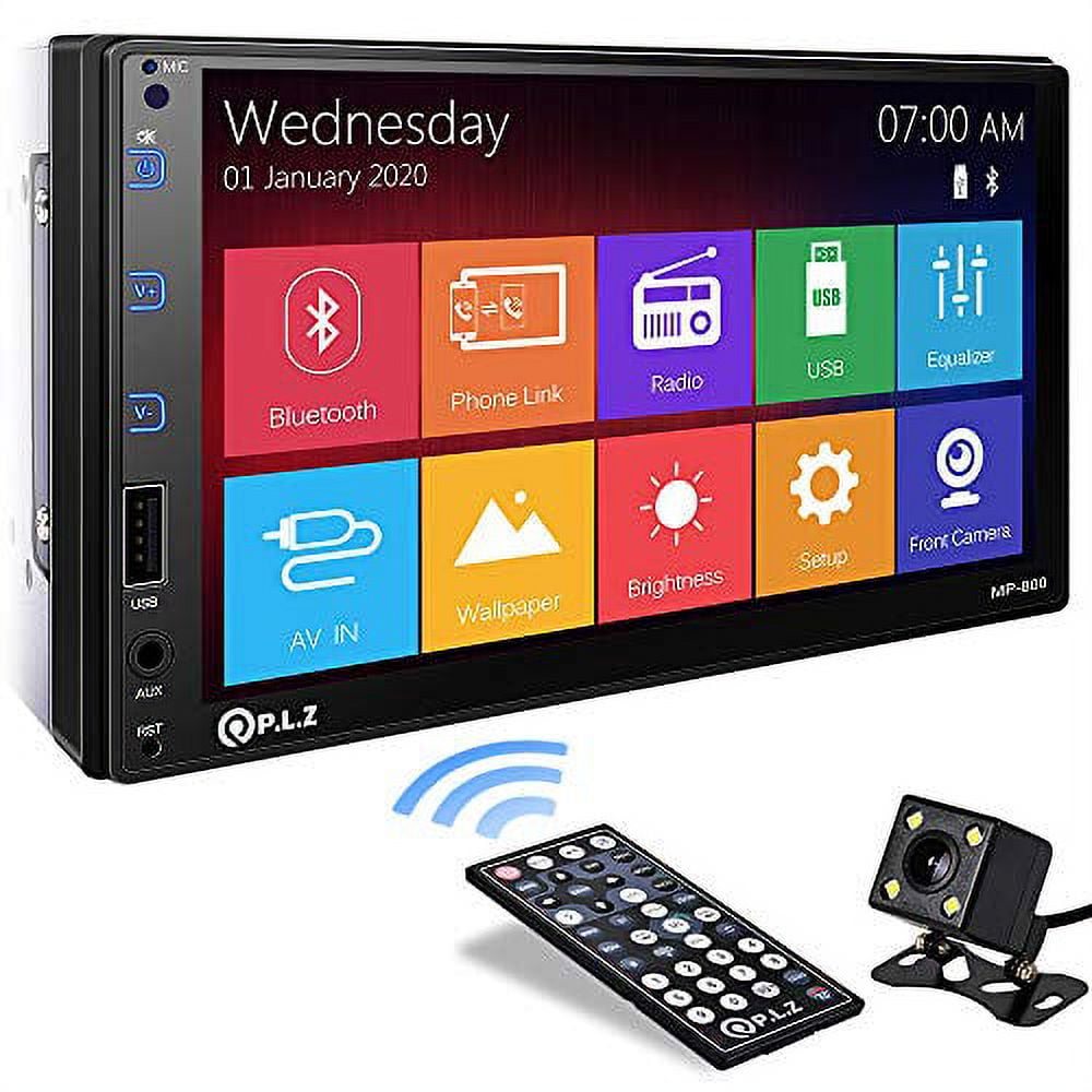 P.L.Z MP-800 Single Screen Media Audio Head Unit 7in HD