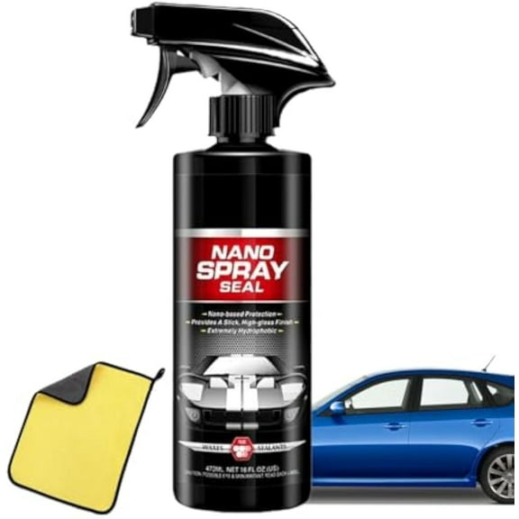 Car Nano Synthetic Spray Sealant, 300ml Quick Effect Coating Agent, Car Coating Spray, Waterless Nanos Polish, Quick Ceramic Coatings Sealin (1PC)