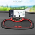 thumbnail image 1 of Car Navigation Mobile Phone Holder Anti-slip Pad Multi-functional Dashboard Storage Mat Parking Sign Bracket, 1 of 8