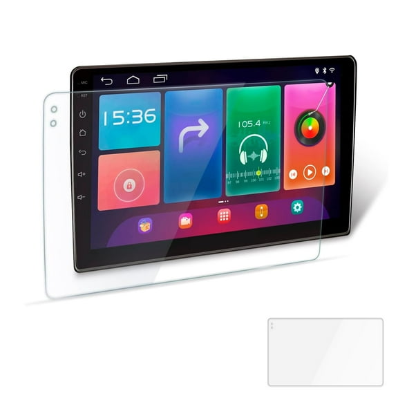 Car Navigation Screen Protective Film - 9-inch Universal Tempered Glass. Protect Central Control Navigation,Suitable for All Ages, Easy Installation, Maintain Screen Perfection