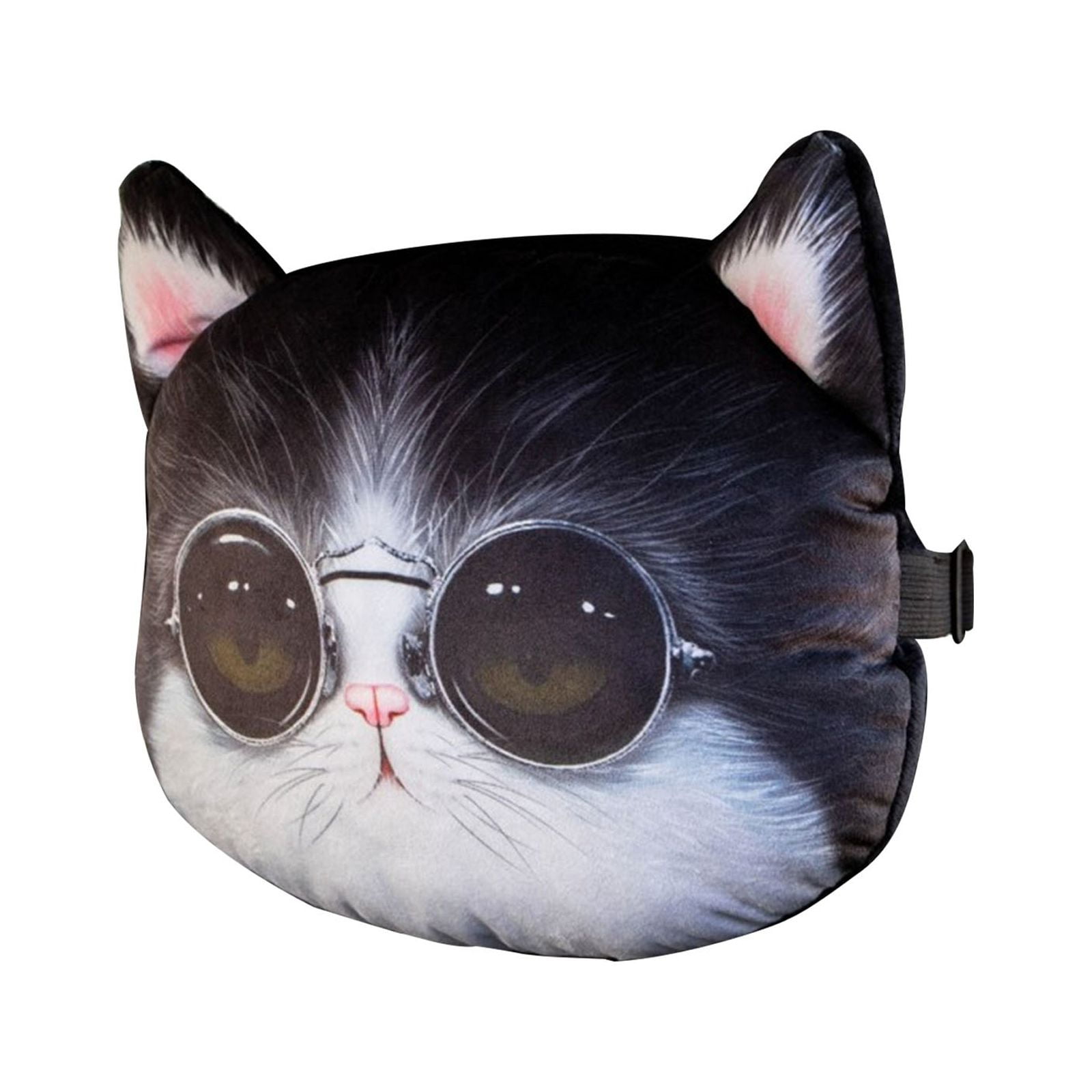Car Neck Pillow Cute And Funny Car Seat Cushion Car Seat Interior Products 3D Car Headrest Car