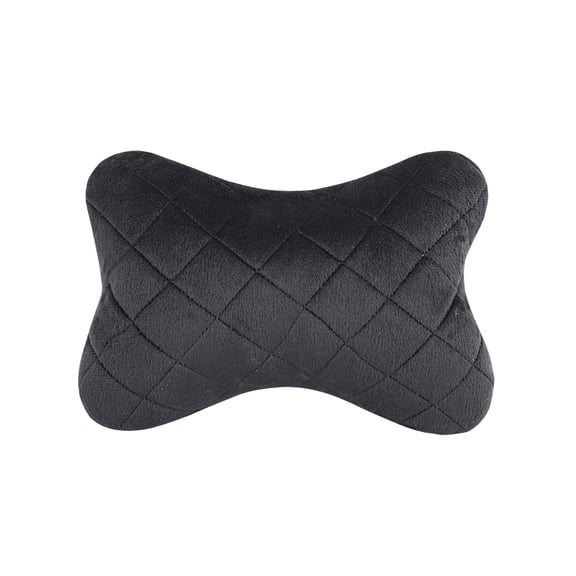 Car Neck Pillow For Driving - Soft Plush Car Headrest Pillow With Quilted Design, Comfortable Car Accessory For Car Seats, Universal Fit For Most Vehicles, Ideal For Daily