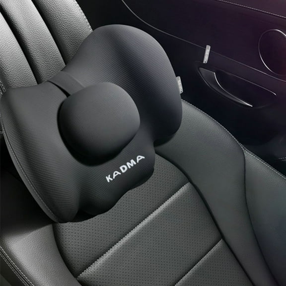 Car Neck Pillow Memory Foam, Ergonomic Headrest Cushion for Pressure Relief and Travel Comfort, Breathable Soft Support for Car Seats, Airplane, Office, and Long Driving