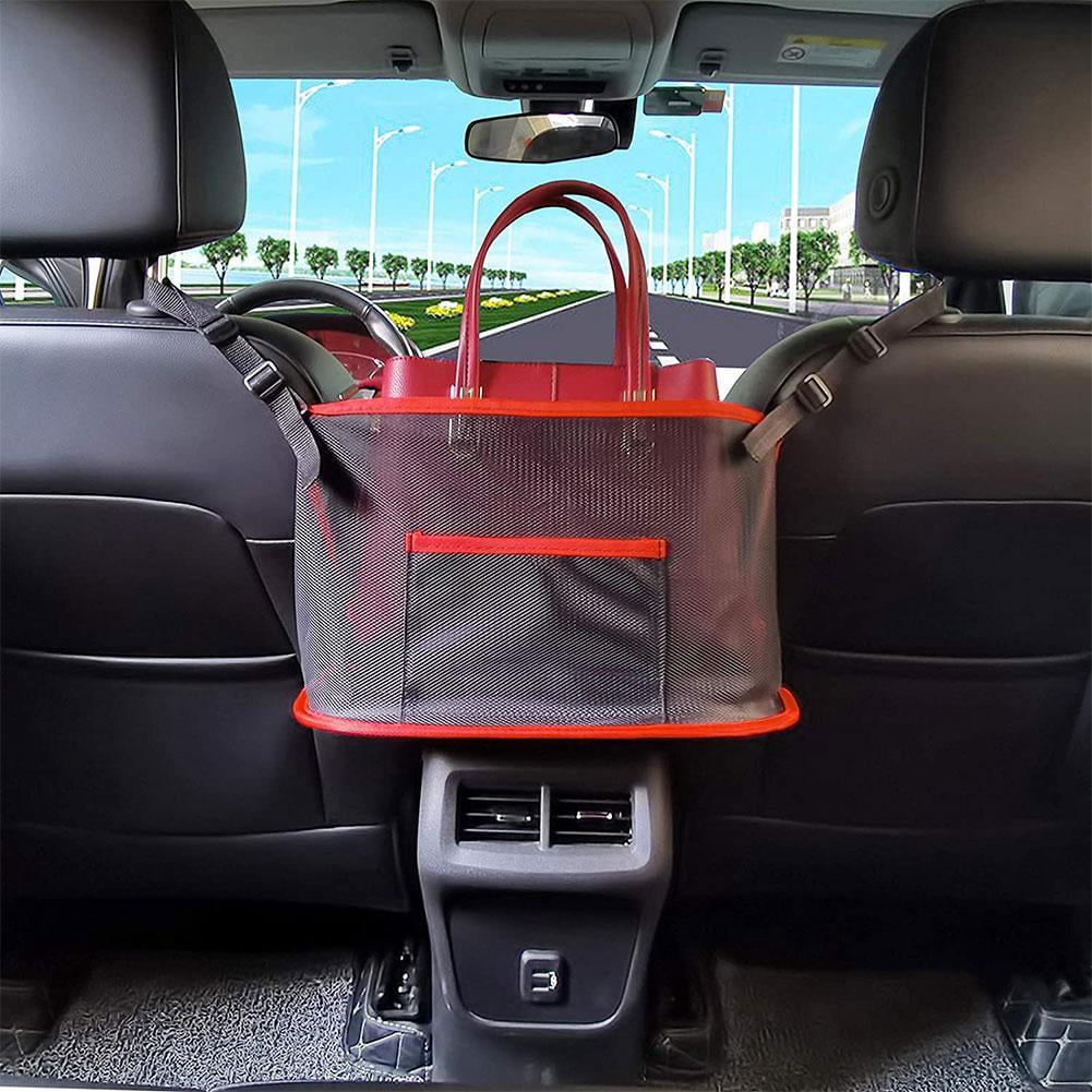 Car Mesh Organizer Seat Back Net Bag, TSV Car-Net Pocket Handbag
