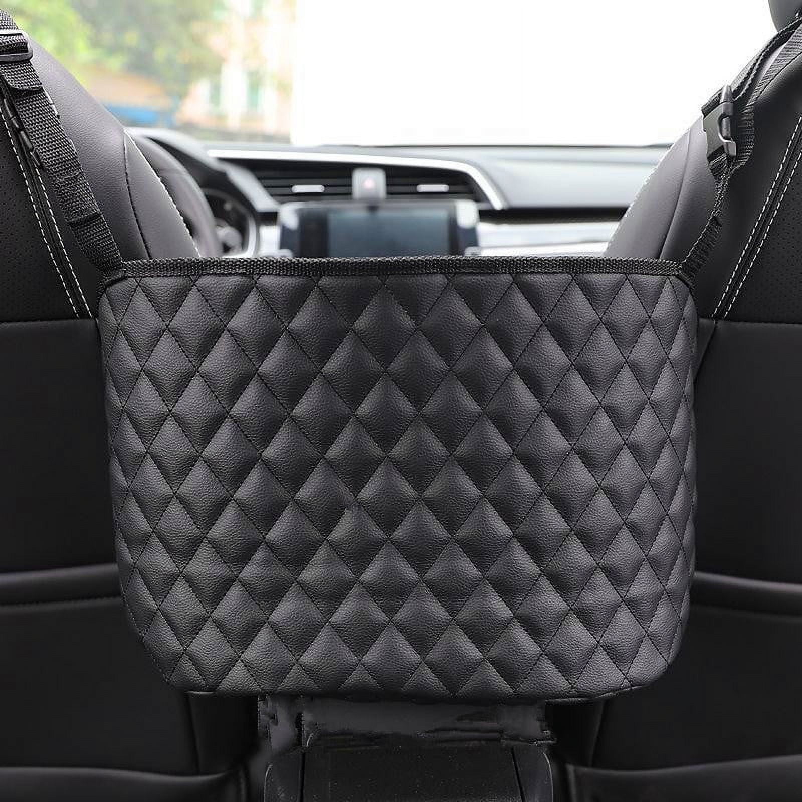 Car Net Pocket Purse Holder for Car,Waterproof Car Back Seat Automotive