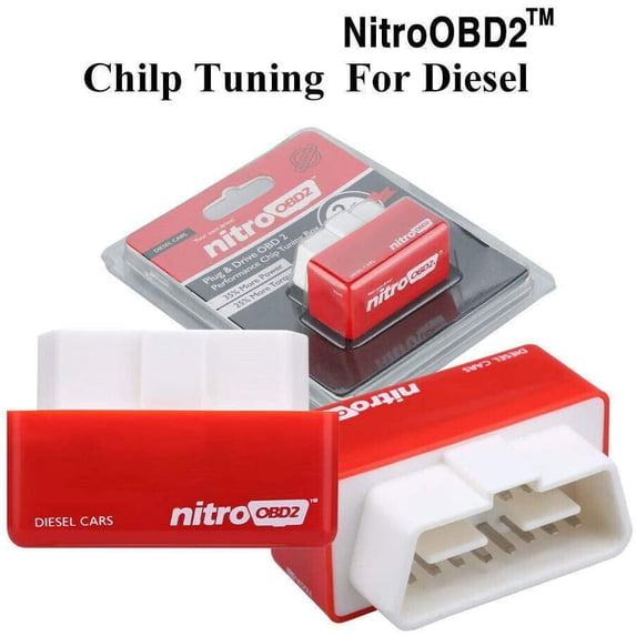 Car Nitro OBD OBD2 Fuel Saver Tuning Chip Box for diesel Vehicles Plug & Drive