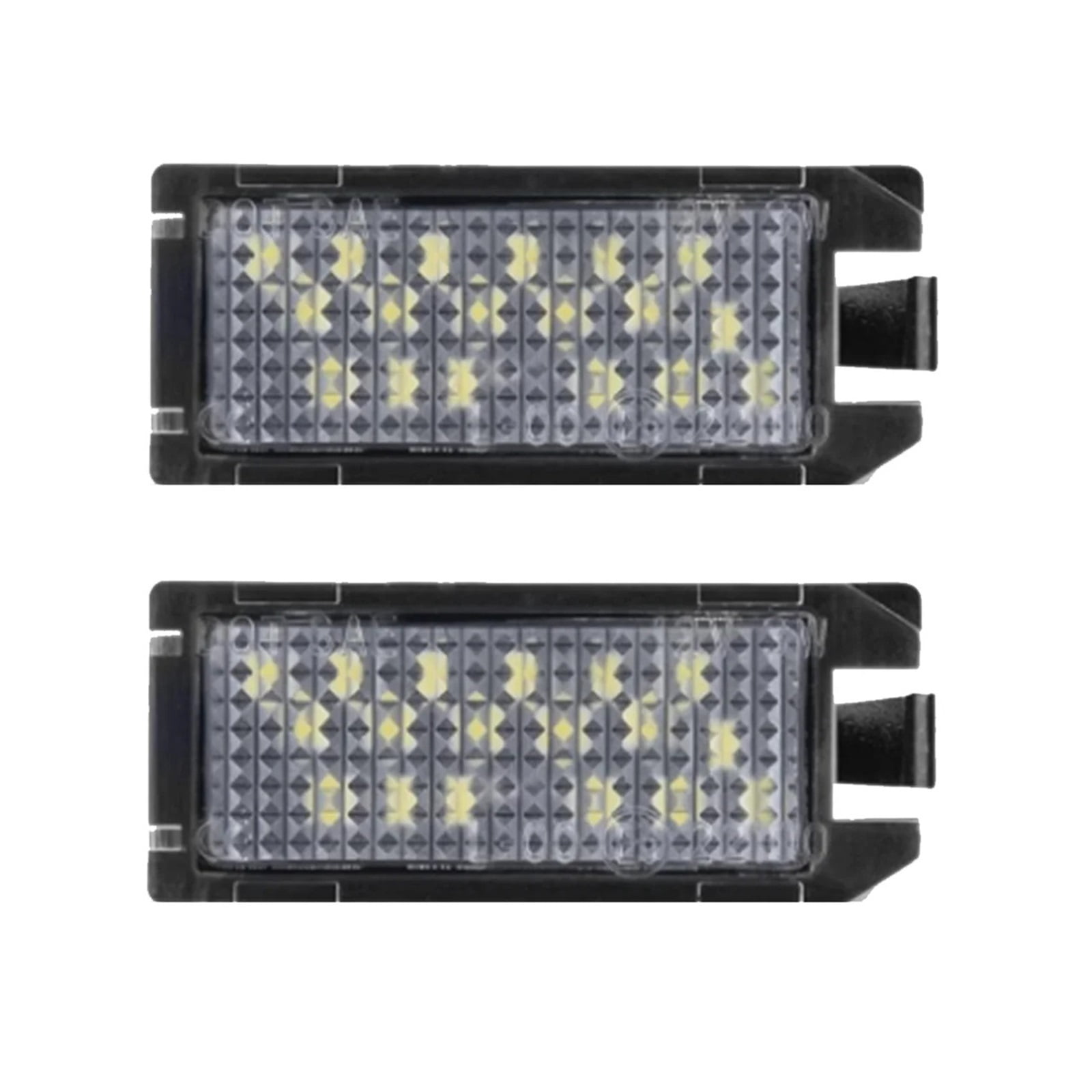 Car Number License Plate Light Lamp White 68228931AA 68228930AA for FIAT 500 For Maserati Levante For Jeep For Dodge Tail Lamps