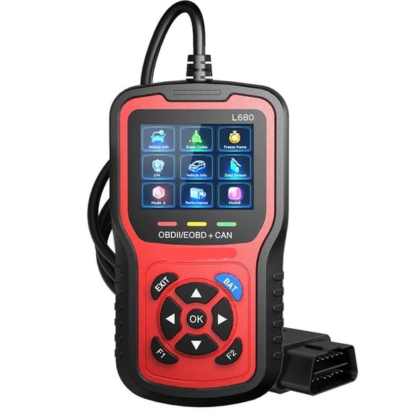 Car OBD2 Code Reader Cloud Print Battery Tester OBD II EOBD Scanner Car OBD2 Diagnostic Tools Check Engine System Universal