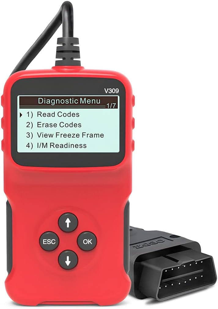 Universal Code Reader Car OBD2 Scanner, Automotive Universal Code Reader CAN Diagnostic Scan ...