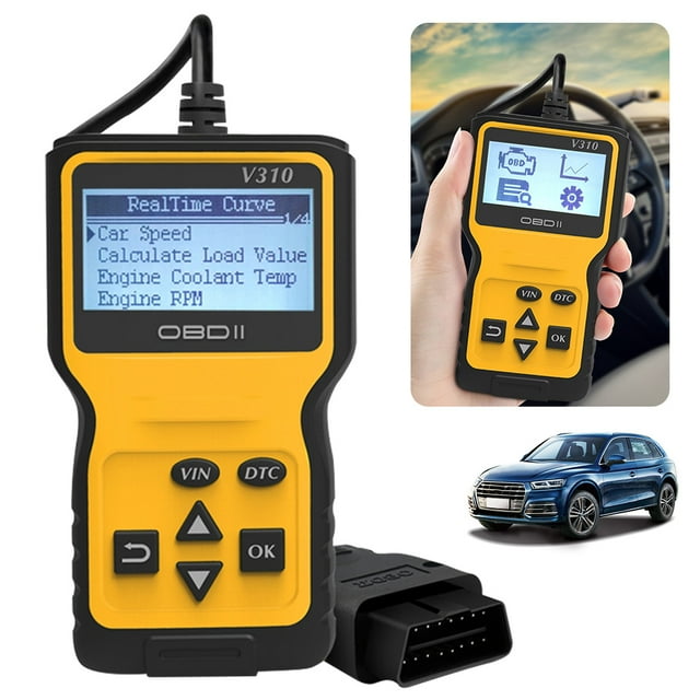 Car OBD2 Scanner Code Reader and Scan Tool Engine Fault Code Reader
