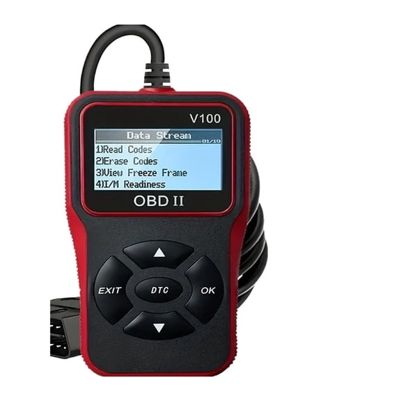 Car OBDII Diagnostic Scanner Code Reader Engine Fault Code Reader Scanner Can Diagnose Scan Tool For All OBD II Protocol Cars ,Sturdy and Compact