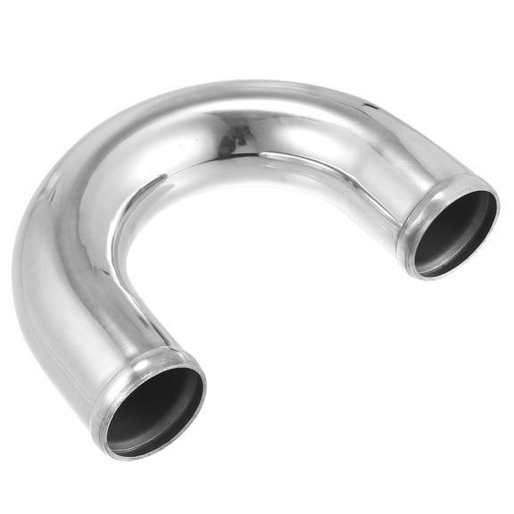 Car OD 2" Leg Length 4" Aluminum Alloy Tube Intercooler Pipe 180 Degree U Shape Bend Elbow Air Intake Tube