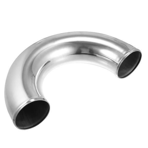 Car OD 4" Leg Length 4" Aluminum Alloy Tube Intercooler Pipe 180 Degree U Shape Bend Elbow Air Intake Tube