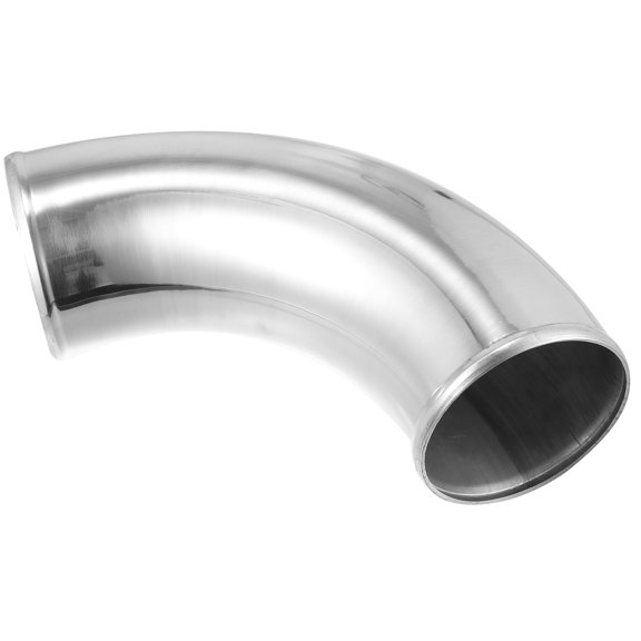 Car OD 4" Leg Length 4" Aluminum Alloy Tube Intercooler Pipe 90 Degree U Shape Bend Elbow Air Intake Tube