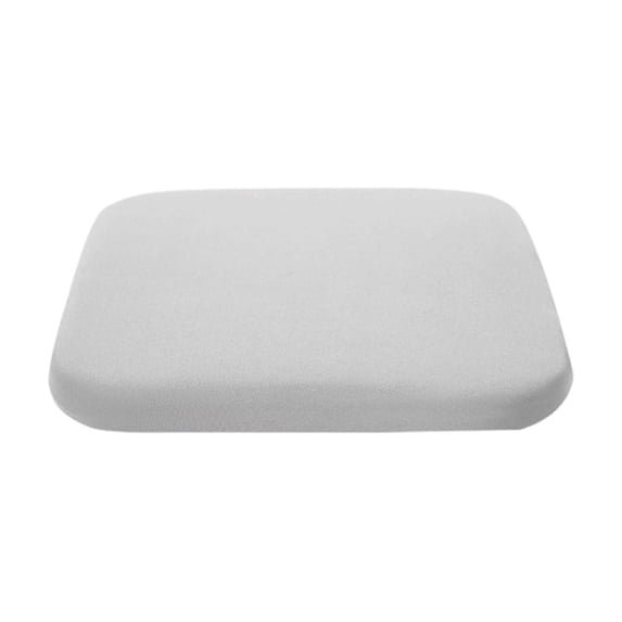 Car Office Chair Cushion, Memory Foam Padding for Wheelchair Armchair Sofa Desk Home Use(Slim White-1,34x24x3.5cm)