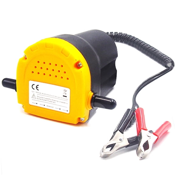 Car Oil Pump 60W Electric Crude Oil Fluid Pump Extractor Transfer Engine Suction Pump + Tubes for Auto Car Boat Motorcycle 12V ,Easy to Operate