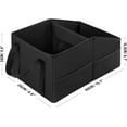 thumbnail image 1 of Car Organizer - Automotive Organizer for Front and Back Seat or Floor, Car Caddy Organizer with Divide, Handles and Multiple Mesh Pockets, 1 of 8