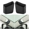 thumbnail image 1 of Car Organizer Pocket Double-Layer Sticker Dashboard Phone/Coin Holder Storage, 1 of 2