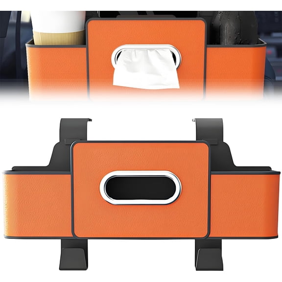 Car Organizer and Storage Box for Back Seat, Multifunctional Car Seat Gap Filler Catcher, Travel Tidy Accessories for Handbag, Phone, Drinks