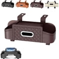thumbnail image 1 of Car Organizers and Storage Box, Car Organizers and Storage Box Multifunctional, Car Headrest Backseat Organizer for Travel Suv Sedan Truck Car Accessories (Brown), 1 of 8