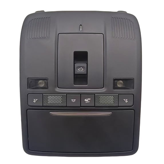 Car Overhead Dome Console with Sunroof Switches Map Reading Light Storage Box for Mazda 6 GL, for Mazda CX-5 KF, for Mazda CX-8 KG,for Mazda CX9 TC-black