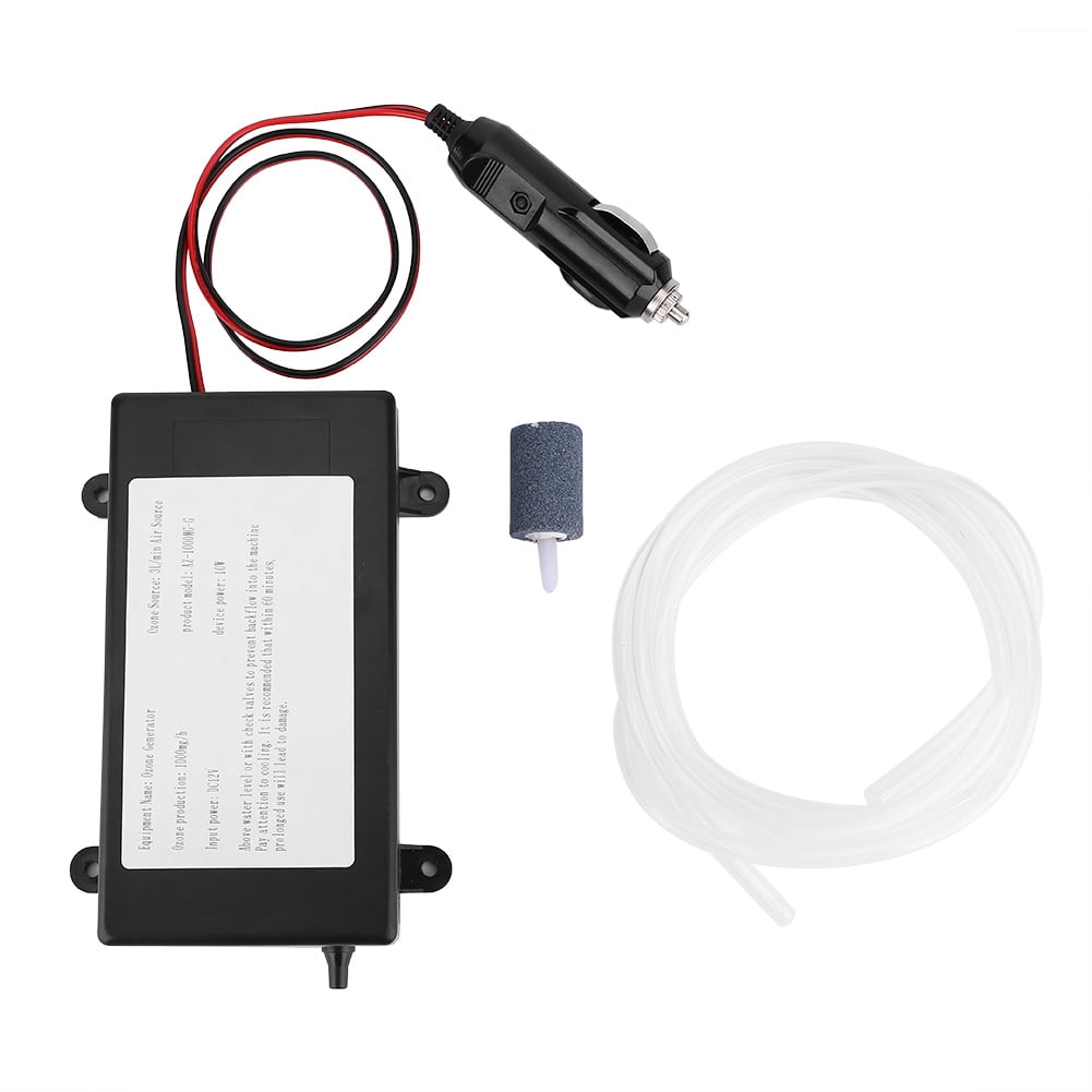 Car Ozone Generator 10W DC12V 1000mg/h Odor Eliminating Air Freshing Ozonizer