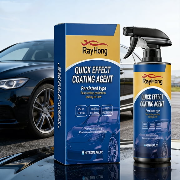 Car Paint Coating Spray - Nano Ceramic Coating | UV Protection & Stain Resistance for All Exterior Surfaces