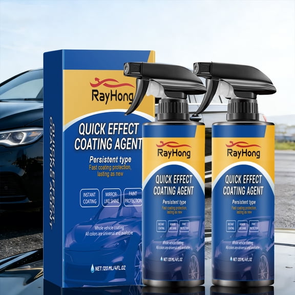 Car Paint Coating Spray - Nano Ceramic Coating | UV Protection & Stain Resistance for All Exterior Surfaces
