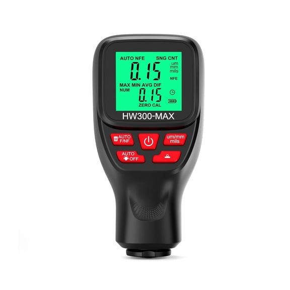 Car Paint Film Tester LCD Display Coating Thickness Gauge 0-2000UM Measuring Tools Automotive Meter ,Multifunctional