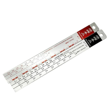 Car Paint Measuring Scale Mixing Ruler 2:1/ 4:1 for Car Paint Small