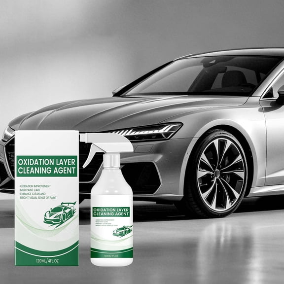 Car Paint Oxidation Remover Spray, 4.1 fl oz Automotive Paint Restorer for Faded & Dull Paint, Removes Oxidation, Water Marks & Rust Spots